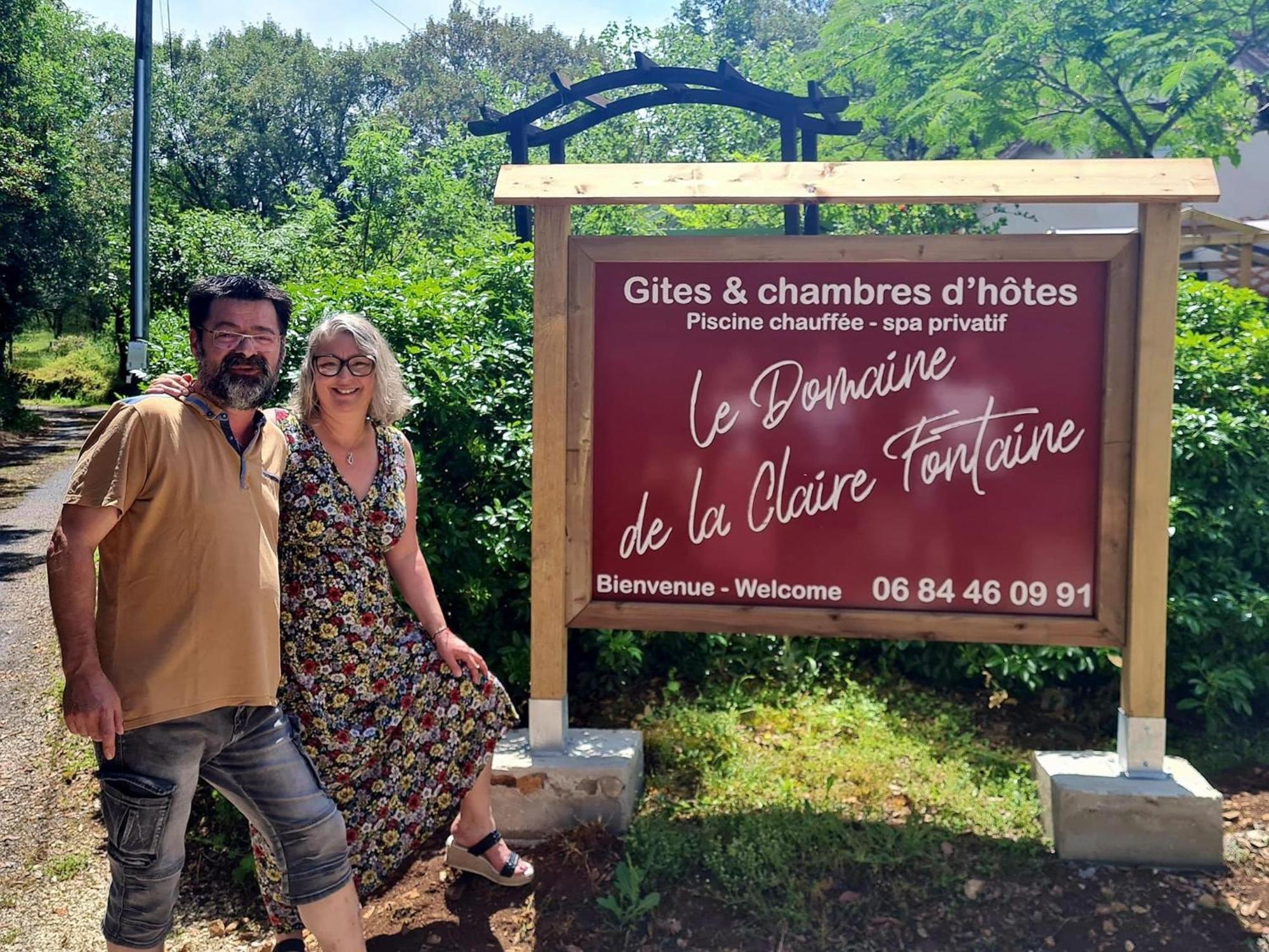 Le Domaine De La Claire Fontaine Gites -Chambres D'Hotes Montvalent Eksteriør billede
